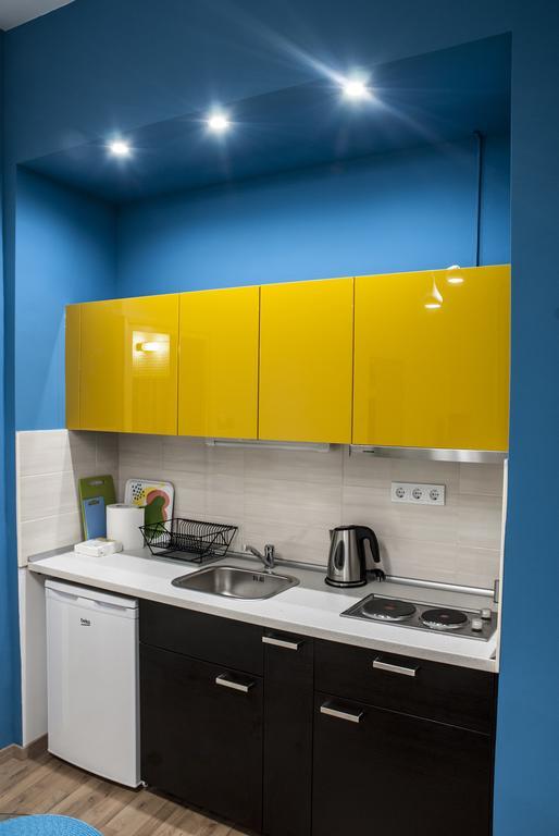 Blue Home In The Heart Of Budapest Room photo